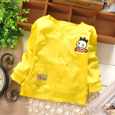 衣百分2017春季新款童裝 時(shí)尚雞冠頭開衫，特價(jià)批發(fā)直銷新選擇